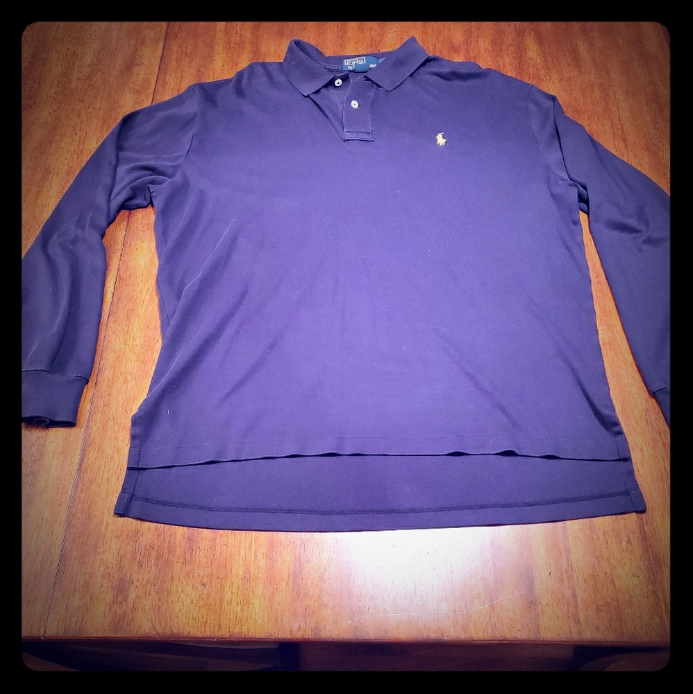 Men's long sleve Polo